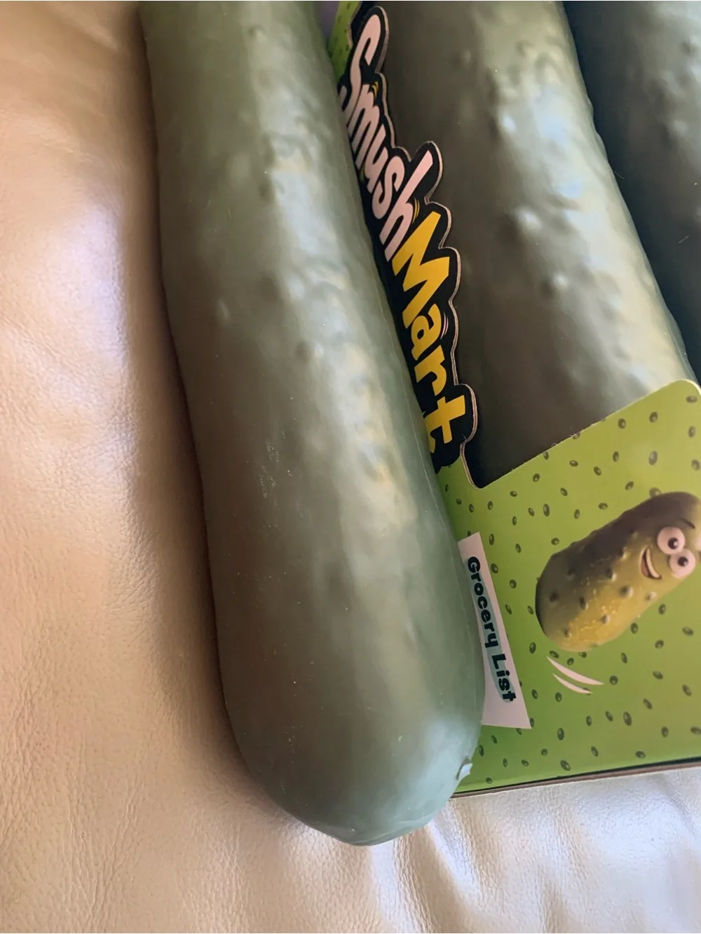 Giant Squishy 15-Inch Pickle 🥒 by RMS SmushMart